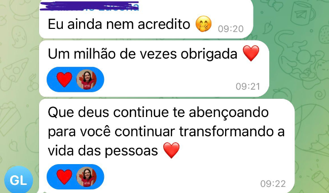 Depoimento de cliente — Maio 2026 (2/2)